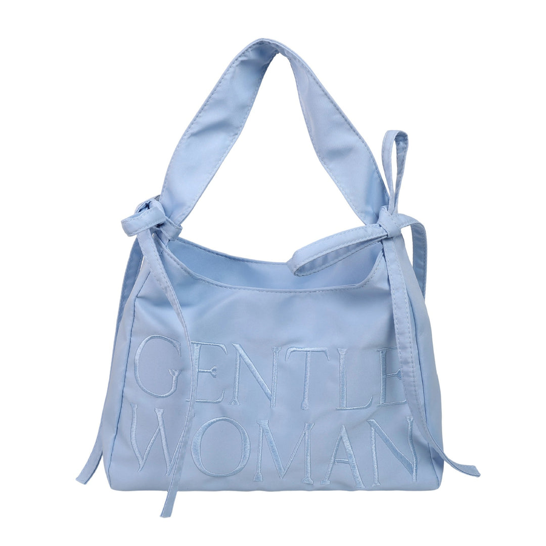 Stylish Satin Bucket Bag Bowlift