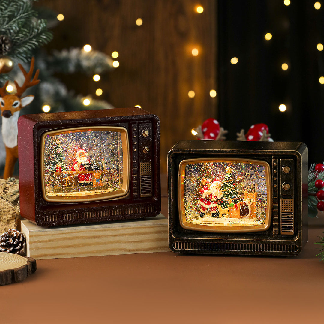 Decorative Snow Globe Lantern Bowlift 1790145134