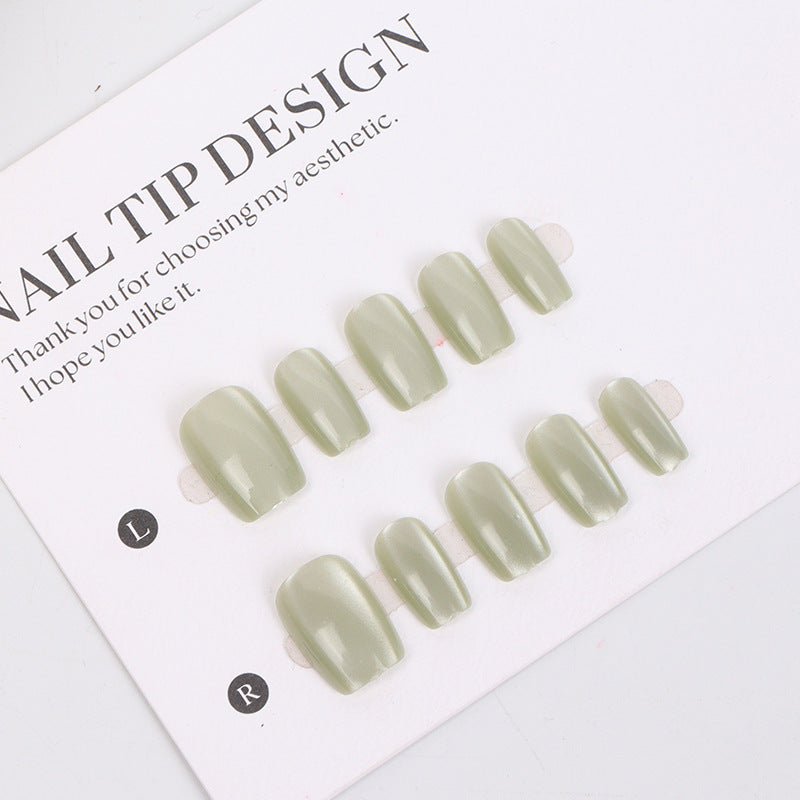 Gradient Press-On Nail Tips Bowlift