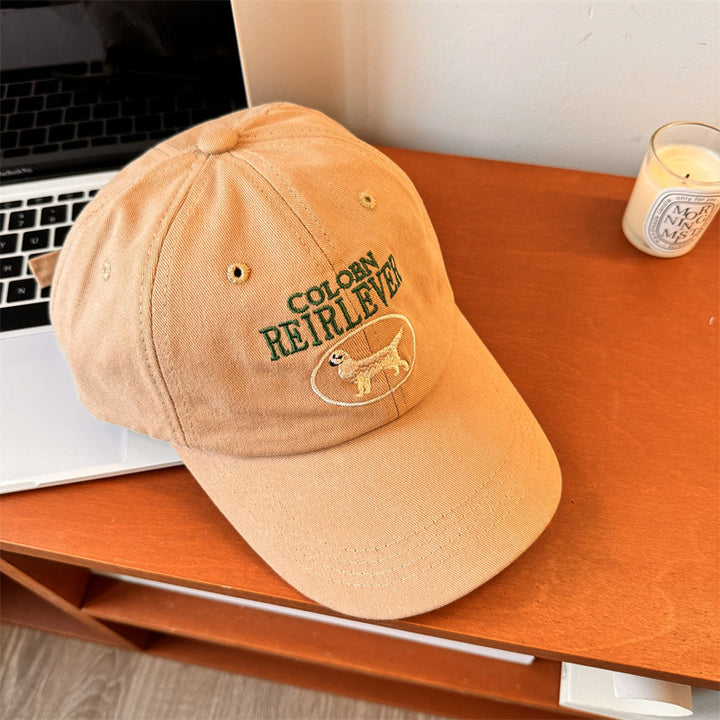 Women's Casual Embroidered Baseball Cap Bowlift