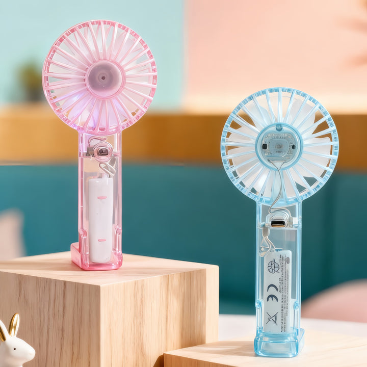 Ladies Portable Table Fan with Multifunctional USB Features Bowlift
