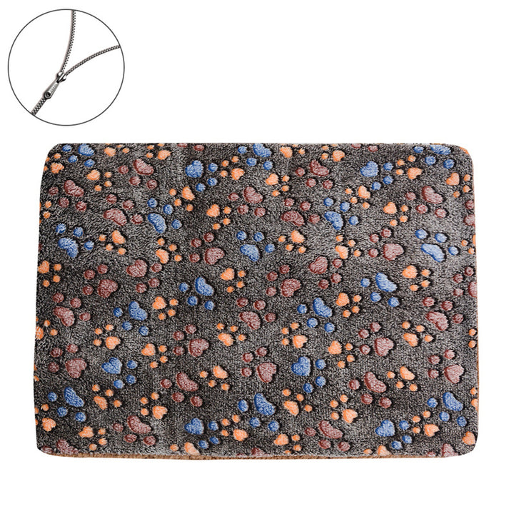 Pet-Themed Zip Closure Pouch Dog Bed