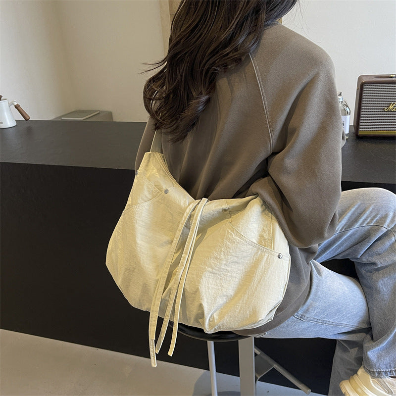 Casual Soft Fabric Hobo Bag Bowlift 1786328585