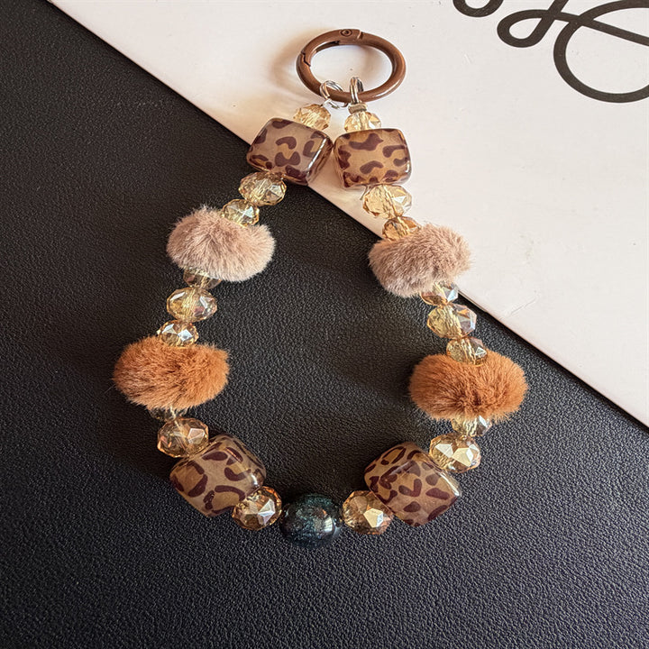 Decorative Beaded Charm Keychain Bowlift 1790134887