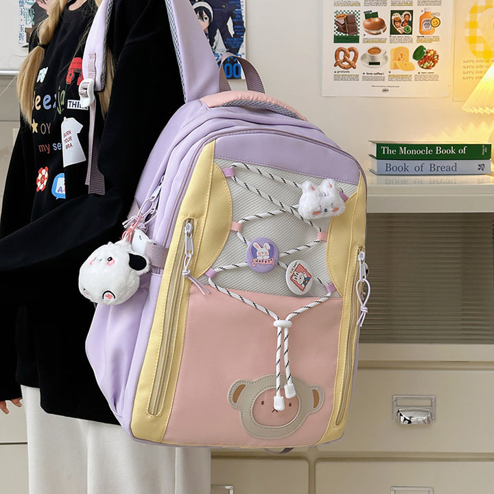 Cute Animal-Themed Backpack Bowlift