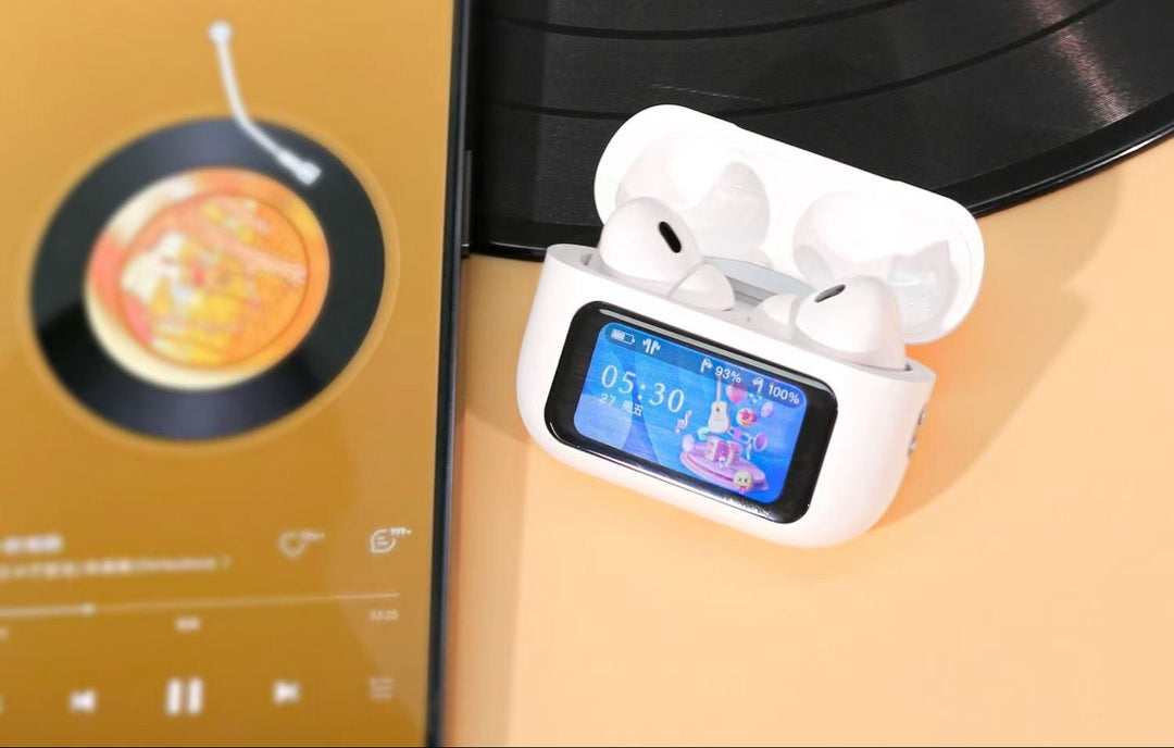 Smart Touch-Control Wireless Earbuds Bowlift