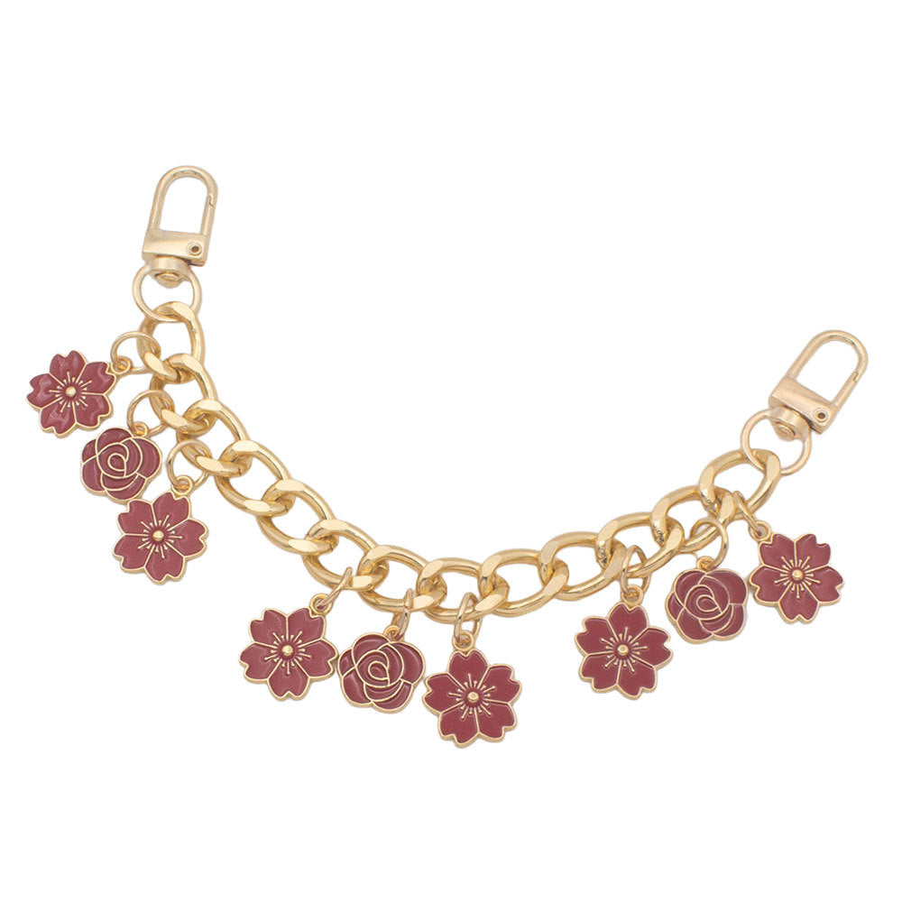Playful Floral Charm Bracelet Bowlift