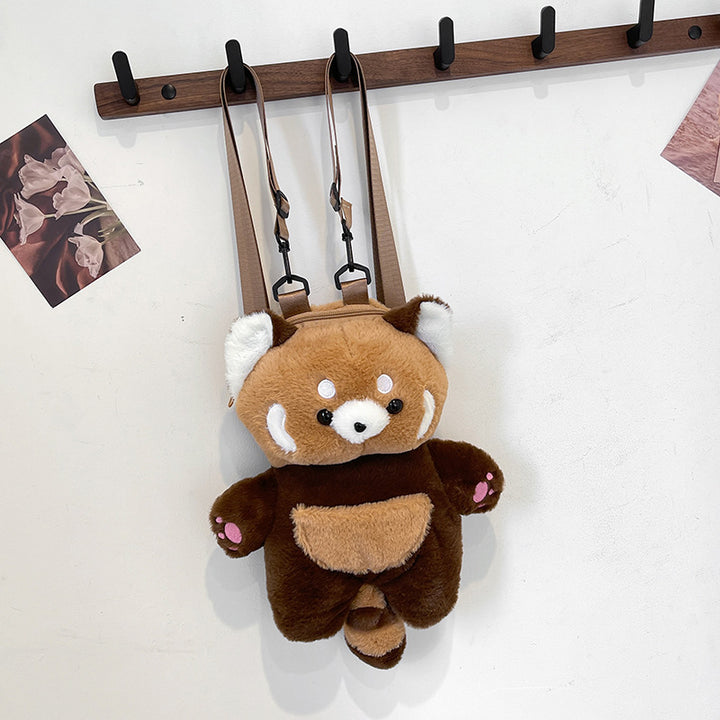 Plush backpack with cute animal design Bowlift