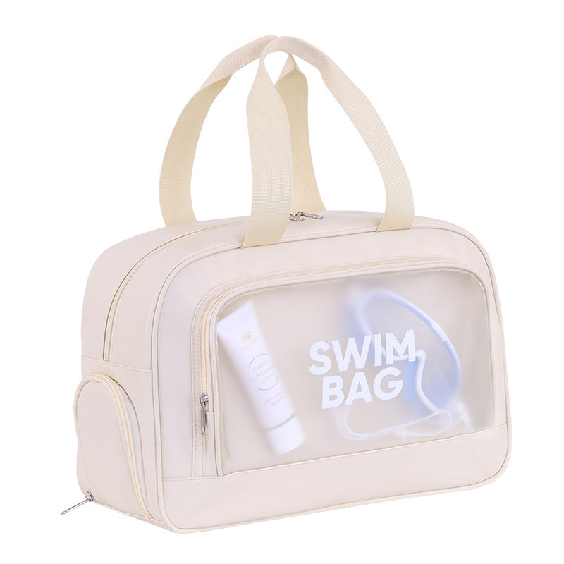 Beach Bag With Waterproof And Transparent Design Bowlift