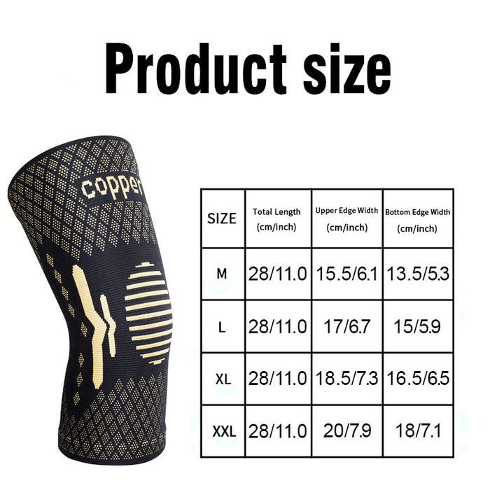 Copper Infused Knee Support Bowlift