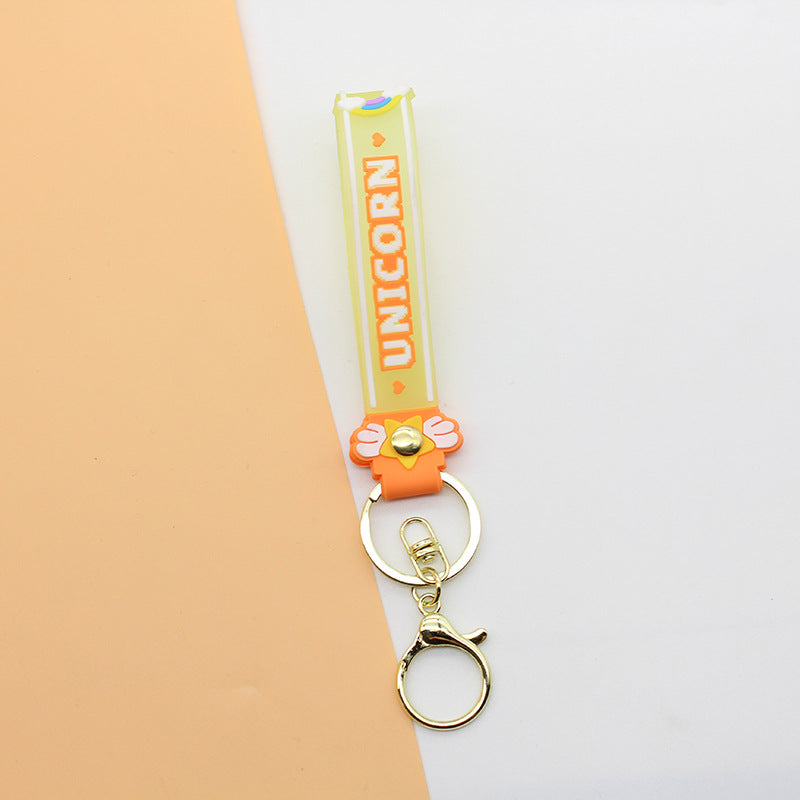 Unisex keychain in unicorn design Bowlift