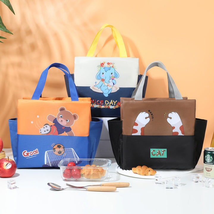 Cooler bag with playful cat motif Bowlift