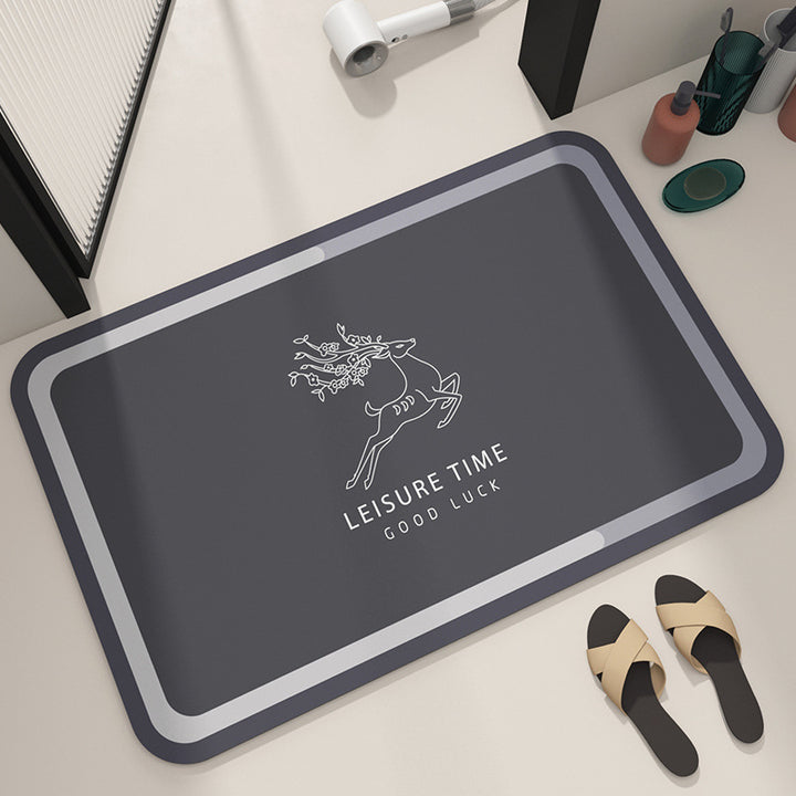 Non-Slip Cartoon-Themed Bath Mat Bowlift