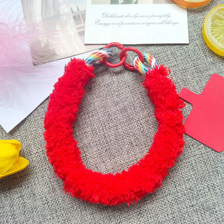 Cozy Fabric Phone Strap Bowlift