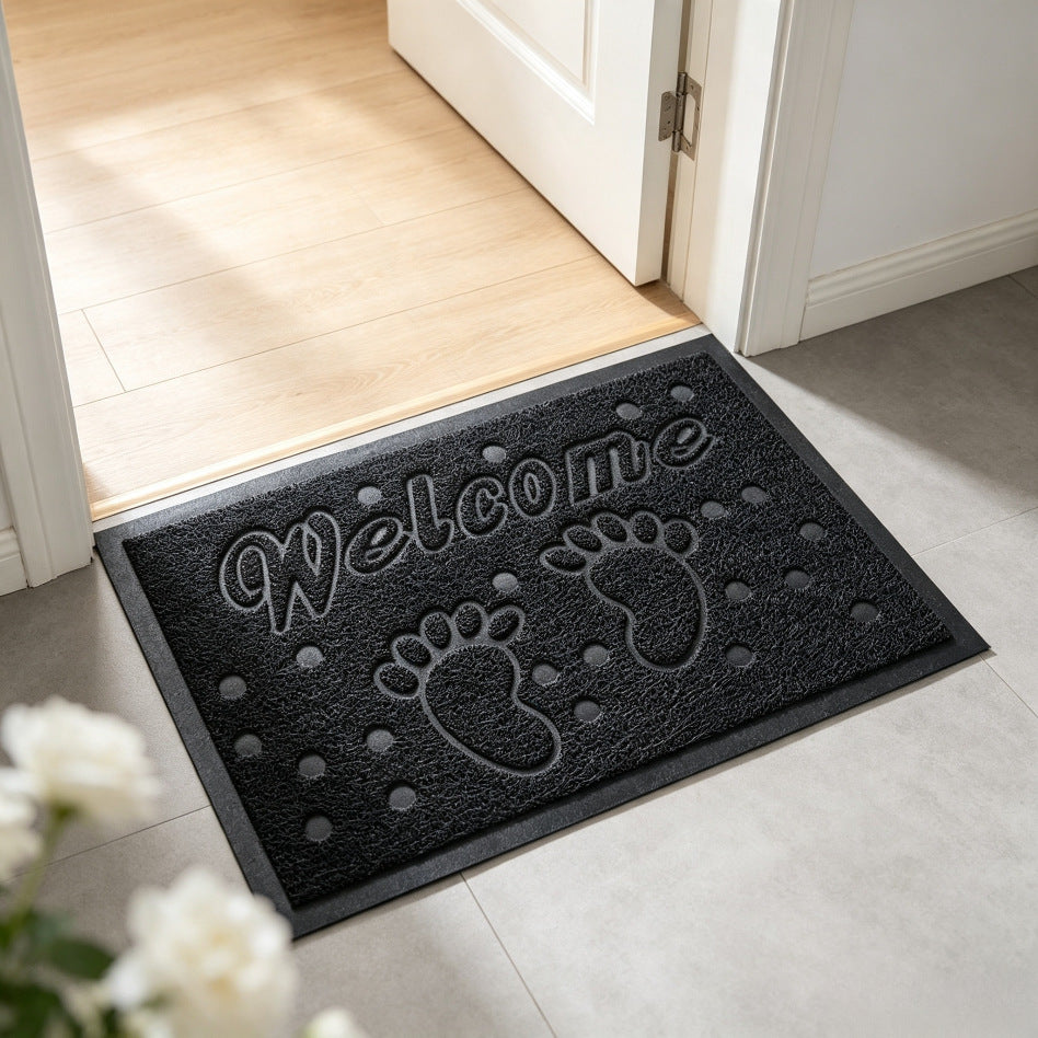 Welcome Entryway Door Mat Bowlift