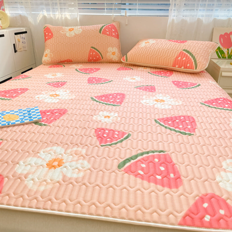 Playful Rainbow Mattress Protector