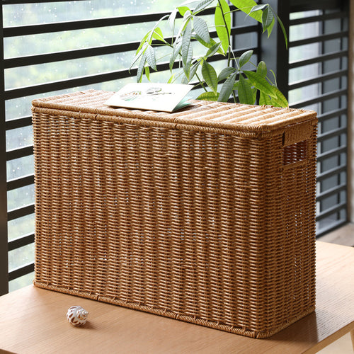 Woven Rectangular Storage Chest Bowlift