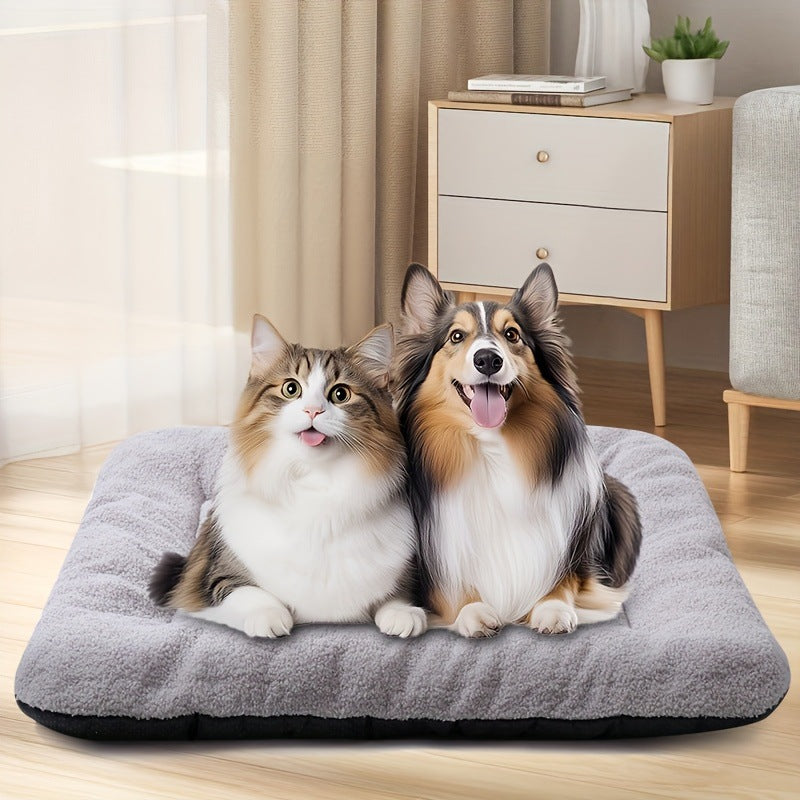 Plush Pet Comfort Mattress Dog Bed