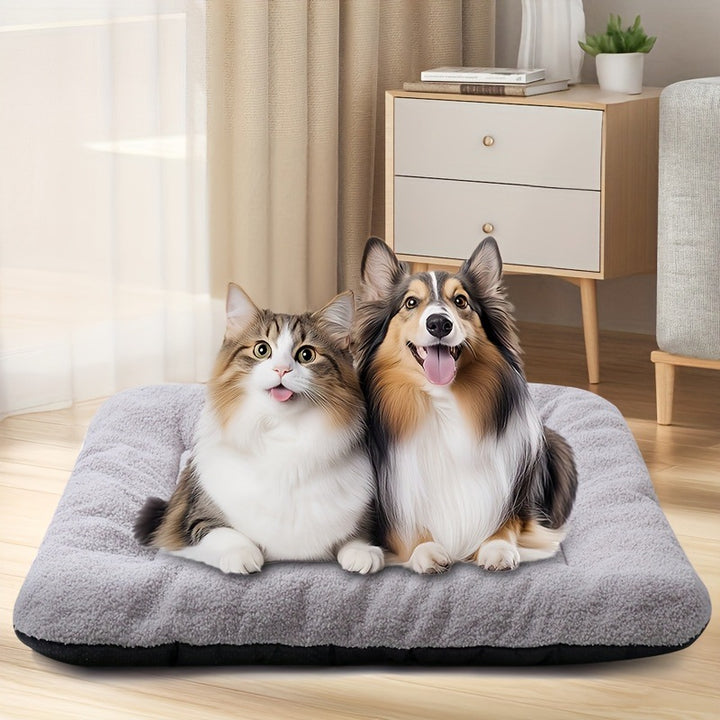 Plush Pet Comfort Mattress Dog Bed