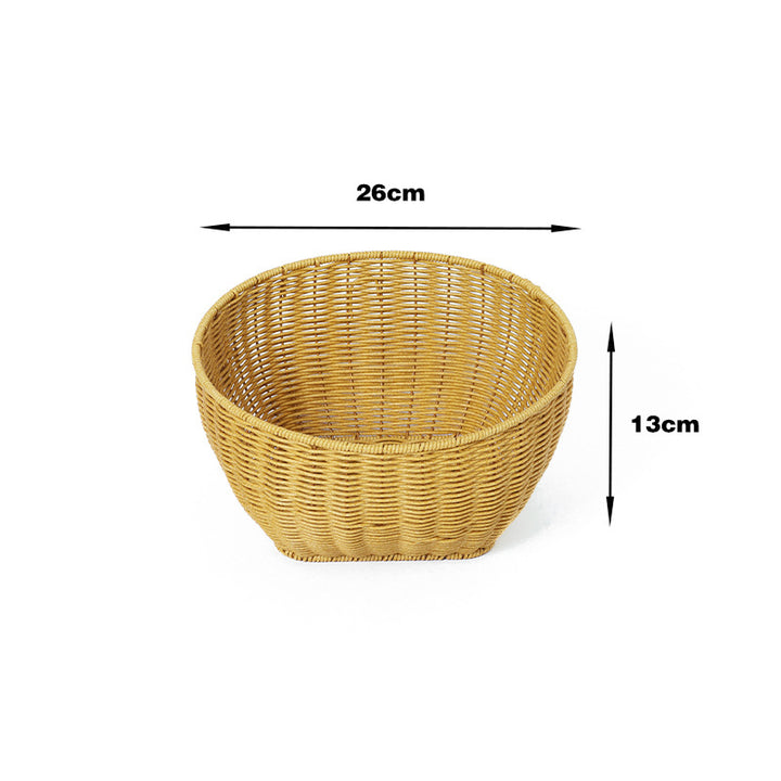 Artisan Woven Storage Basket Bowlift