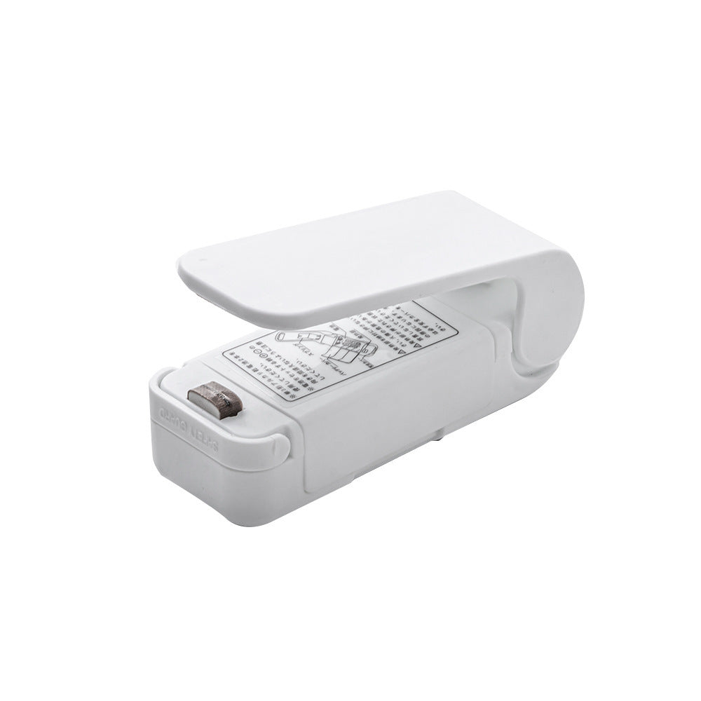 Compact Handheld Thermal Bag Sealer With Safety Guard