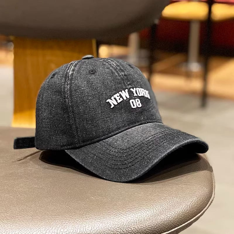 Women's Vintage Denim Baseball Cap Bowlift