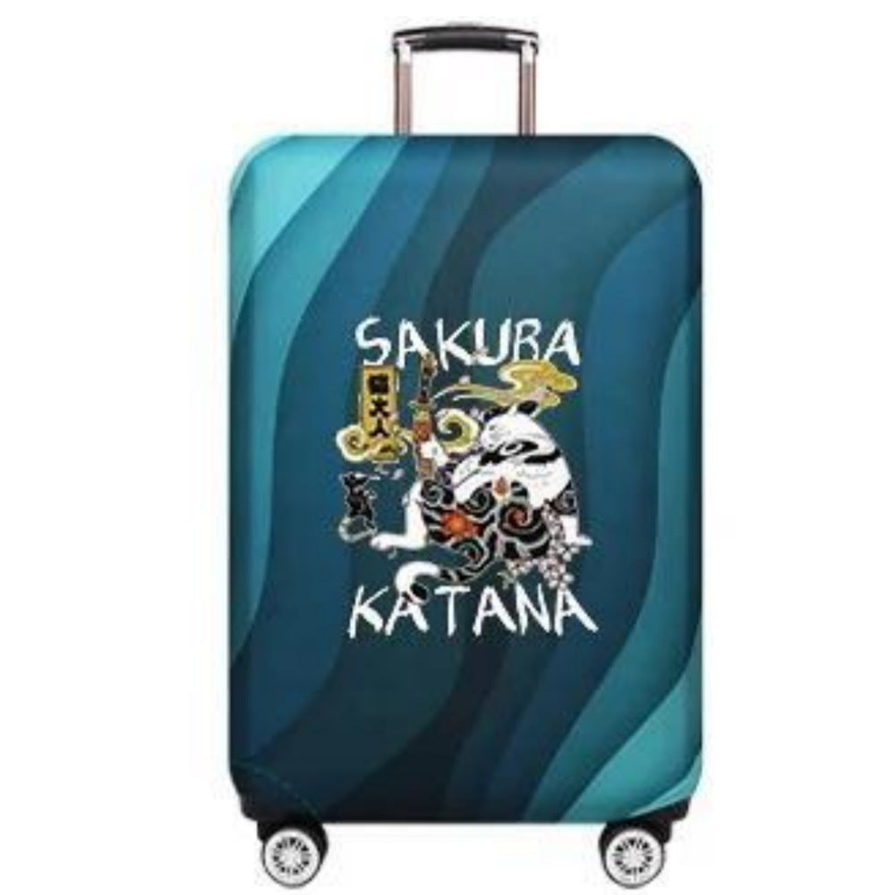 Unisex Hard Shell Luggage with Creative Bear Design Graphic Bowlift