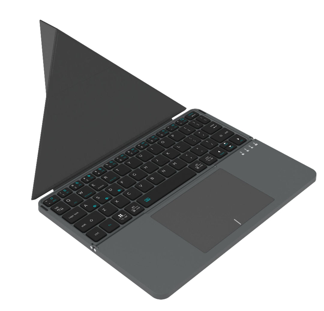 Bluetooth Folding Keyboard with Integrated Touchpad Bowlift