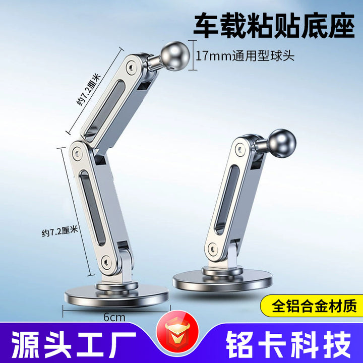 Unisex Multifunctional Car Mount with Flexible Arm Bowlift