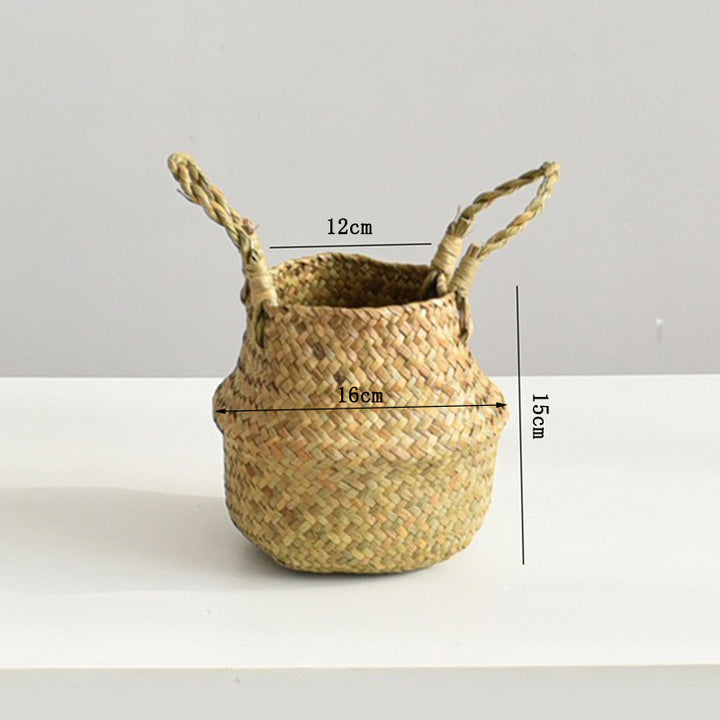 Decorative Woven Storage Basket Bowlift