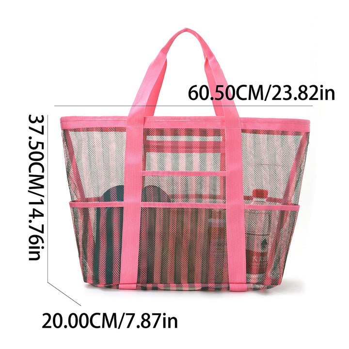 Practical Mesh Beach Bag Bowlift