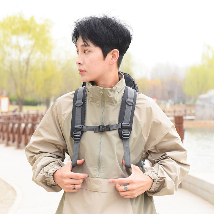 Multi-Compartment Outdoor Travel Backpack Bowlift