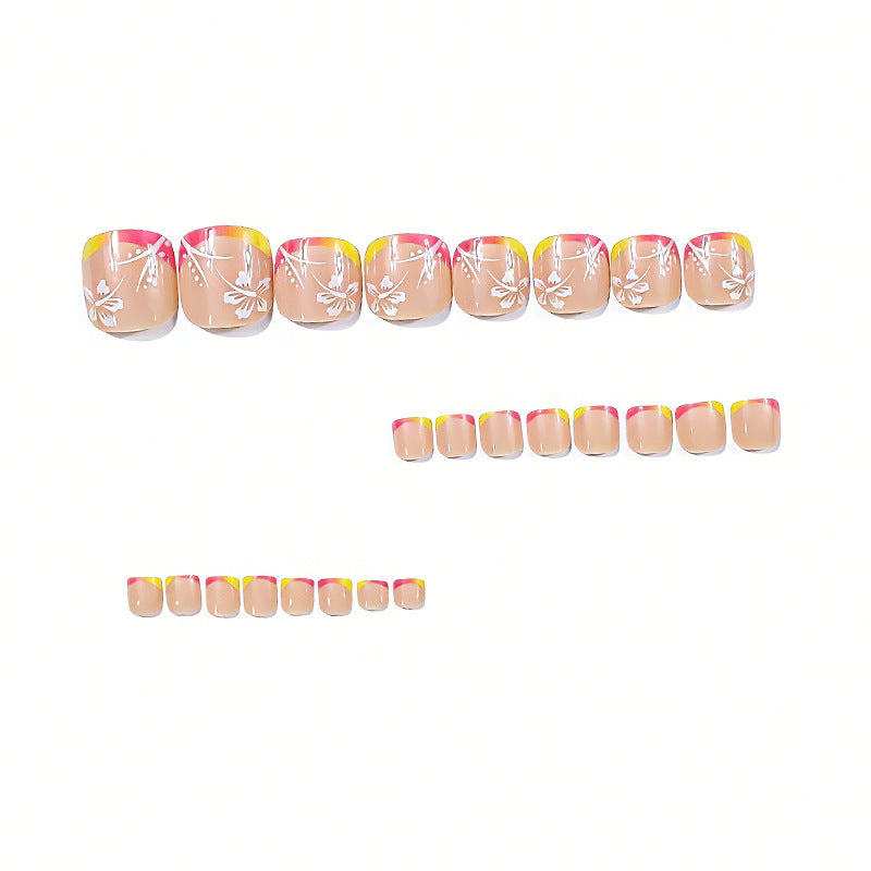 Floral-Inspired Nail Art Bowlift
