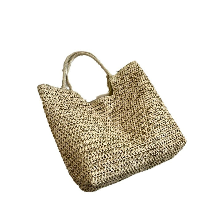 Handwoven tote bag with structured weaving Bowlift