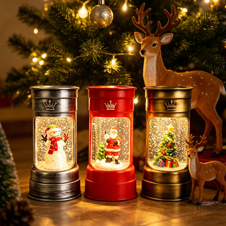Glittering Christmas Lantern Bowlift