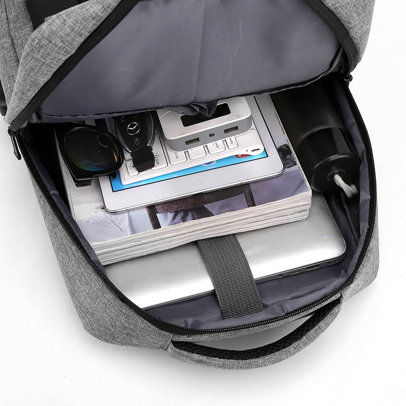 Sleek Tech-Enhanced Laptop Backpack Bowlift