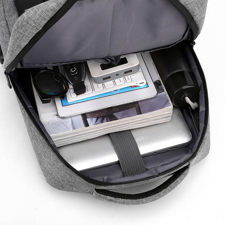 Sleek Tech-Enhanced Laptop Backpack Bowlift