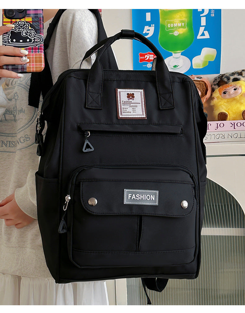 Multifunctional Backpack with Stylish Design and Practical Compartments Bowlift