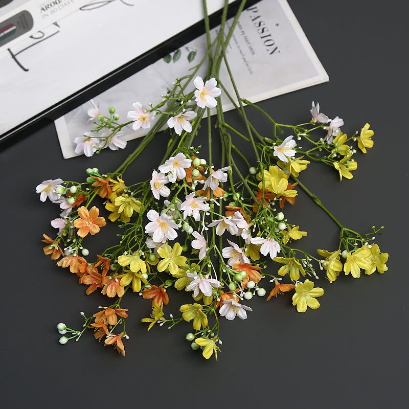 Faux Floral Spray for Home Decor Display