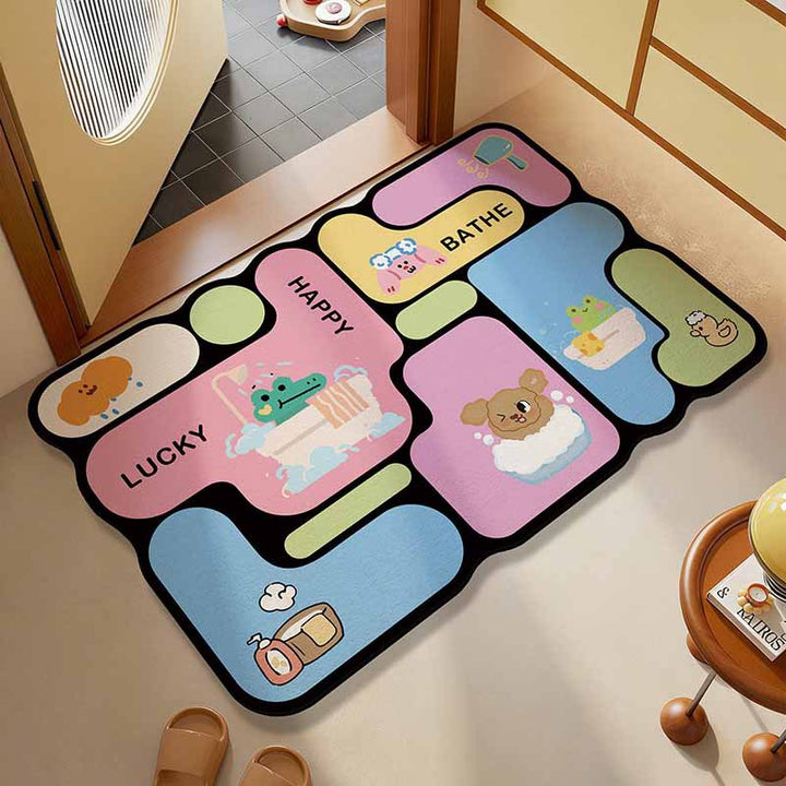 Non-Slip Welcome Area Rug