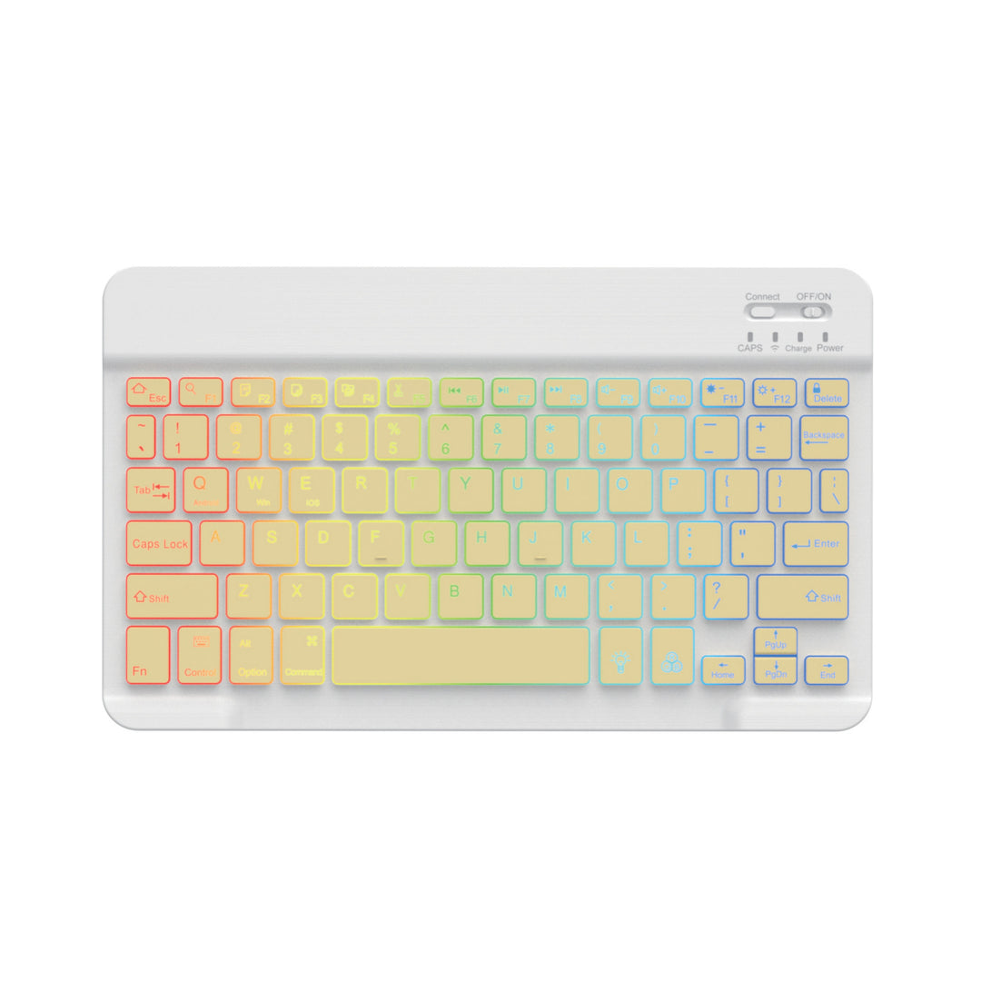 Rgb backlit Bluetooth keyboard Bowlift