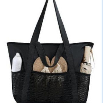 Stylish beach bag with ventilation net Bowlift
