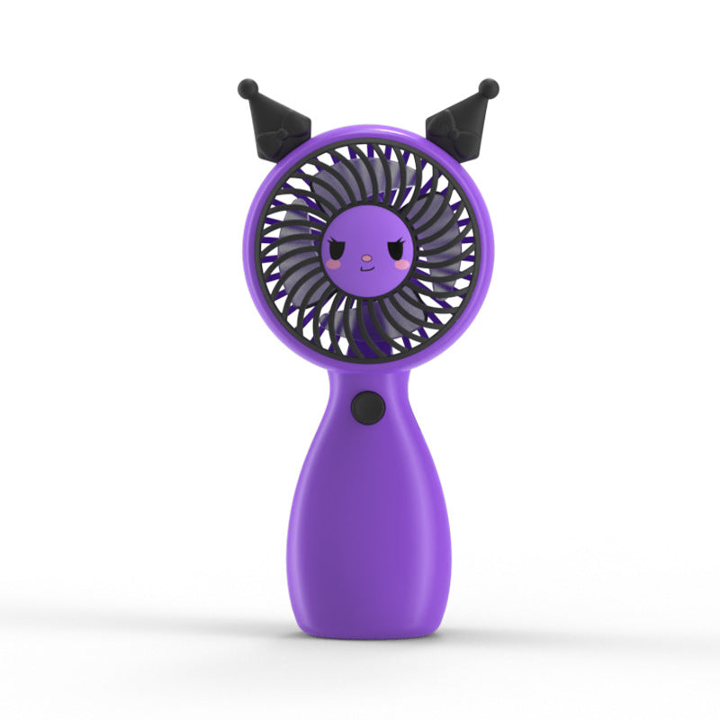 Women's Portable Hand Fan in Creative Cat Design Bowlift