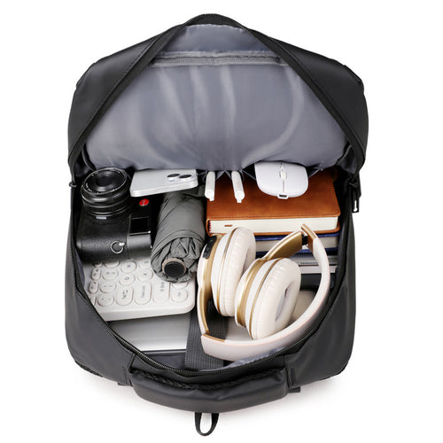 Sleek Adjustable Travel Backpack Bowlift