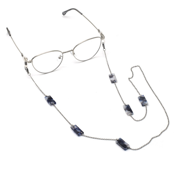 Elegant Bead-Accented Eyewear Holder Chain Bowlift