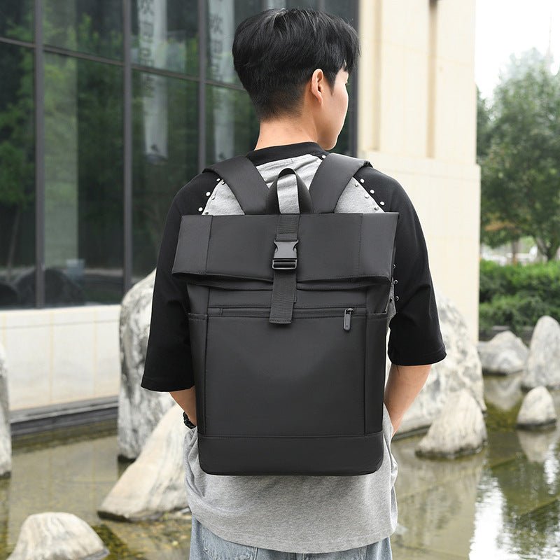 Backpack with Practical Rolltop and Versatile Compartments Bowlift
