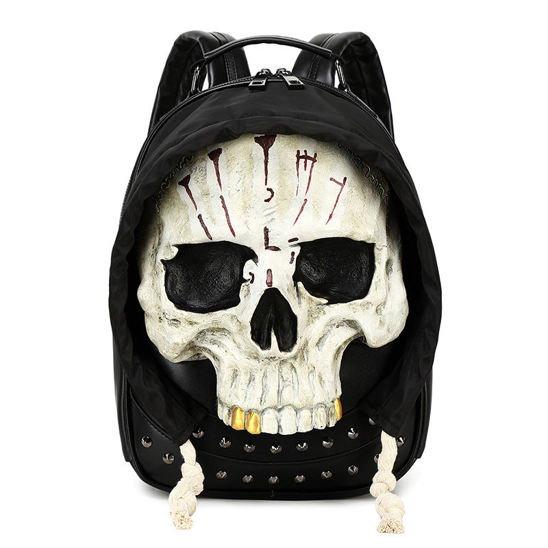 Creative and Eye-Catching Skull Backpack Bowlift