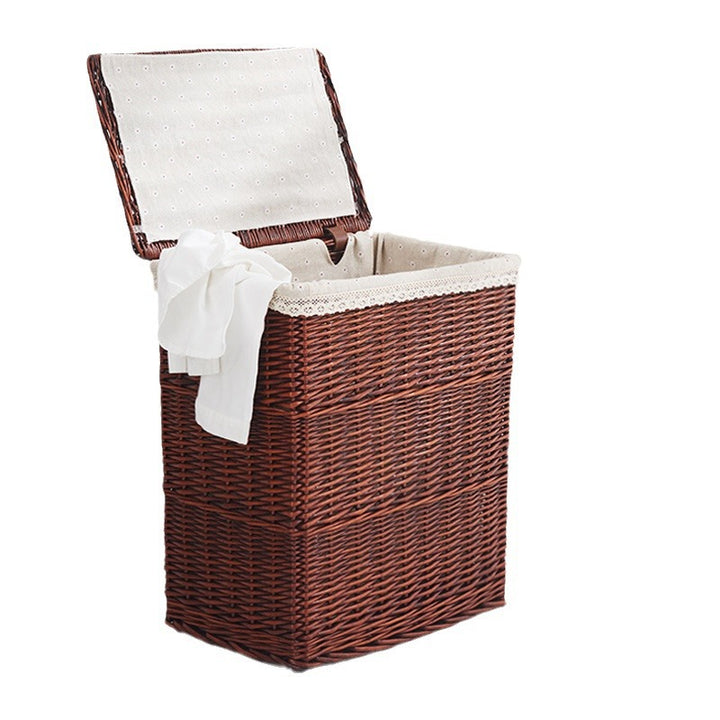Stylish Woven Laundry Hamper Bowlift