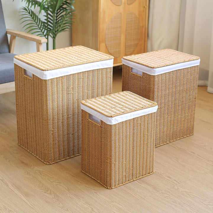 Eco-Friendly Woven Storage Chest Bowlift
