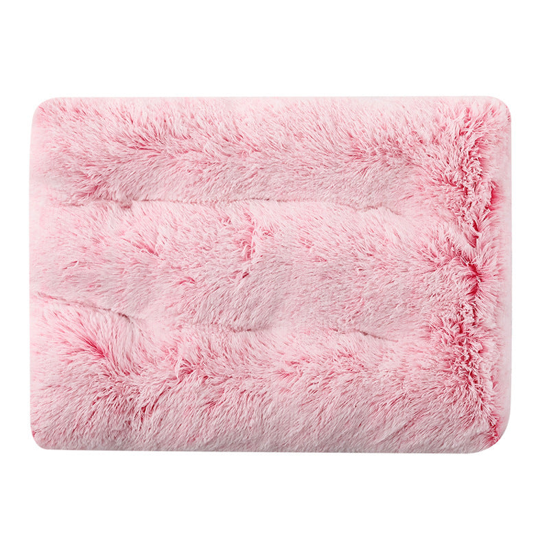 Plush Orthopedic Pet Comfort Mat Dog Bed